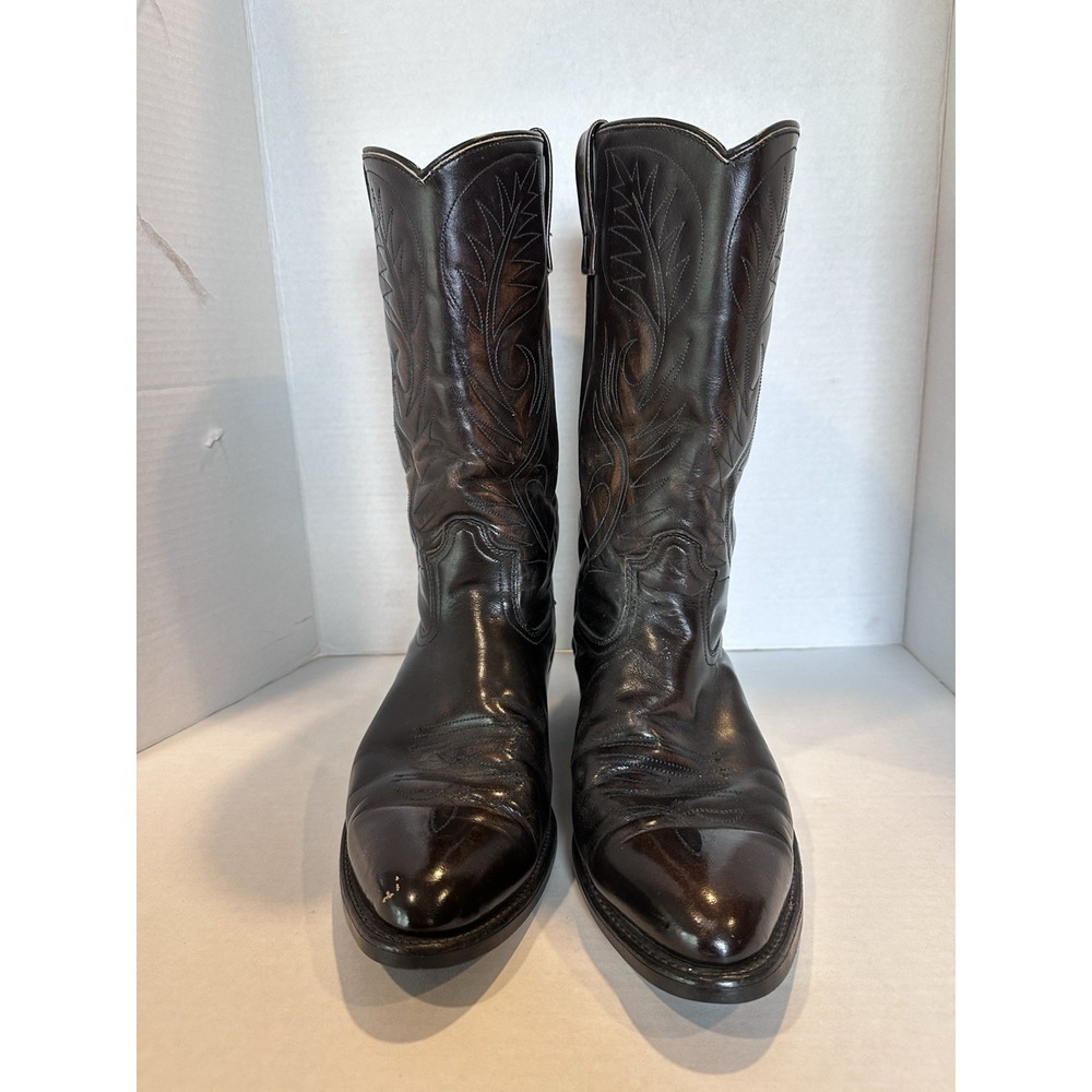 Red Wing Pecos Cowboy / Western Leather Boots Brown Men's 11.5 D 9801 51356J
